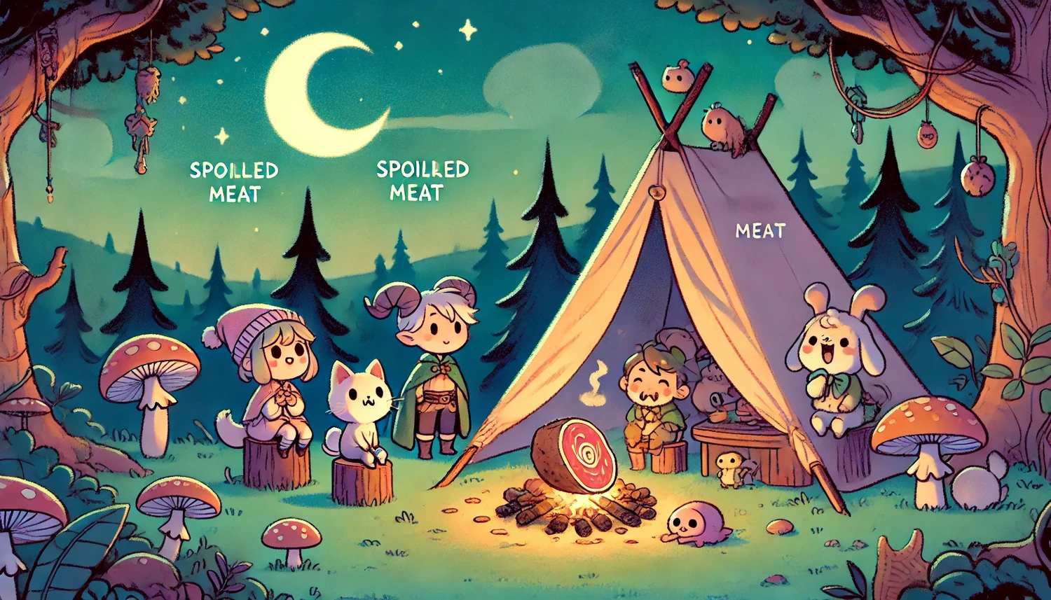 Meat and nightmare